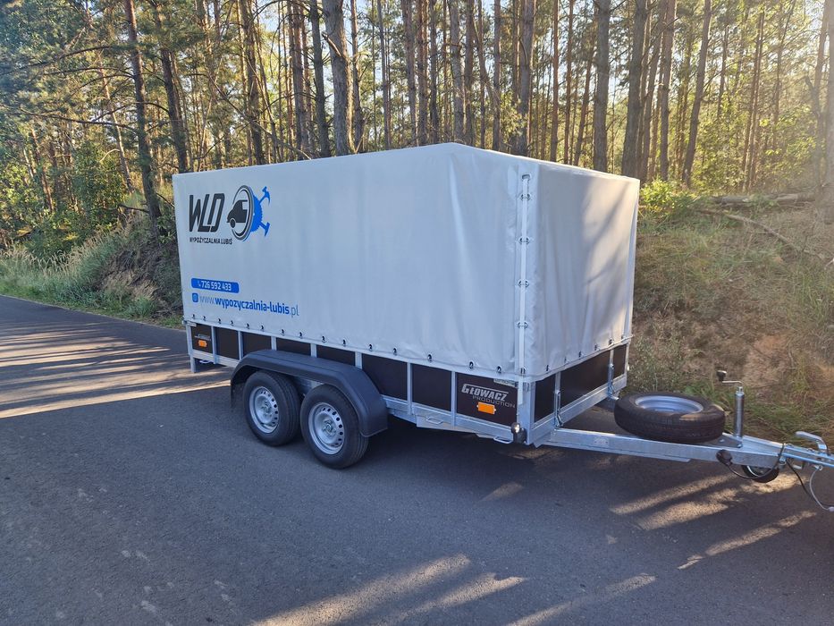 Mocna przyczepa lekka. Przyczepa na kat B.wynajem !