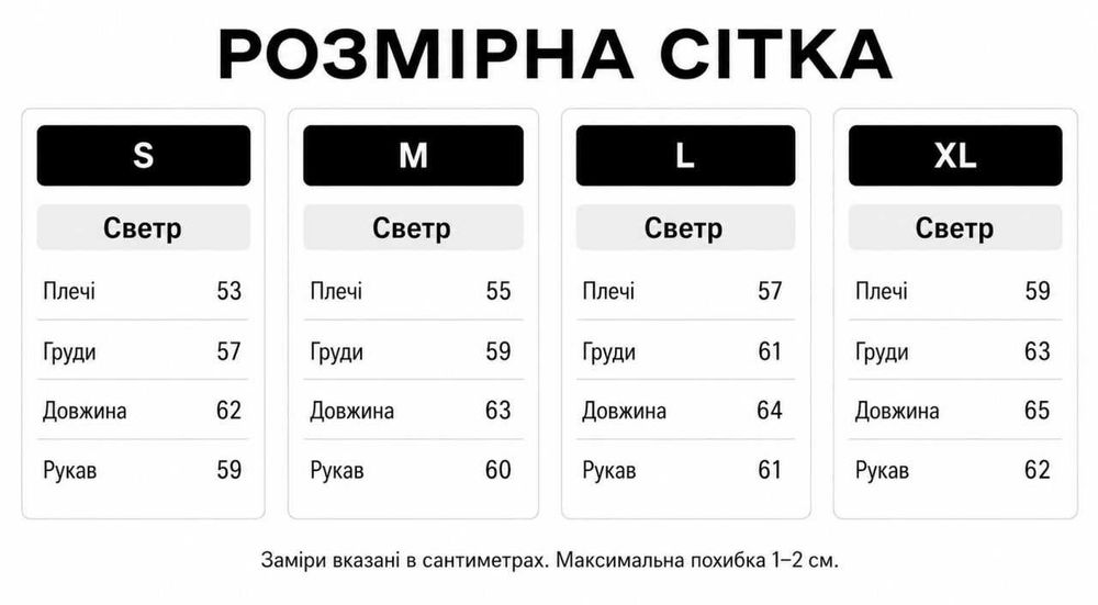 Чоловічий базовий светр білий | Розмір M