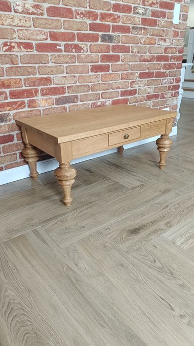 WYPRZEDAŻ. Ława stolik dębowy 100/60/45 cm lity dąb