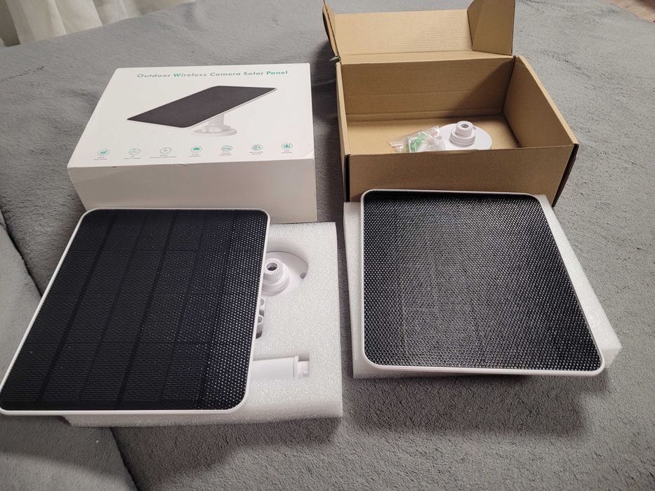2x panel solarny do kamer