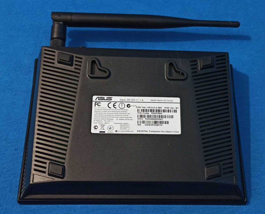 Wi-Fi роутер ASUS RT-N10U B1