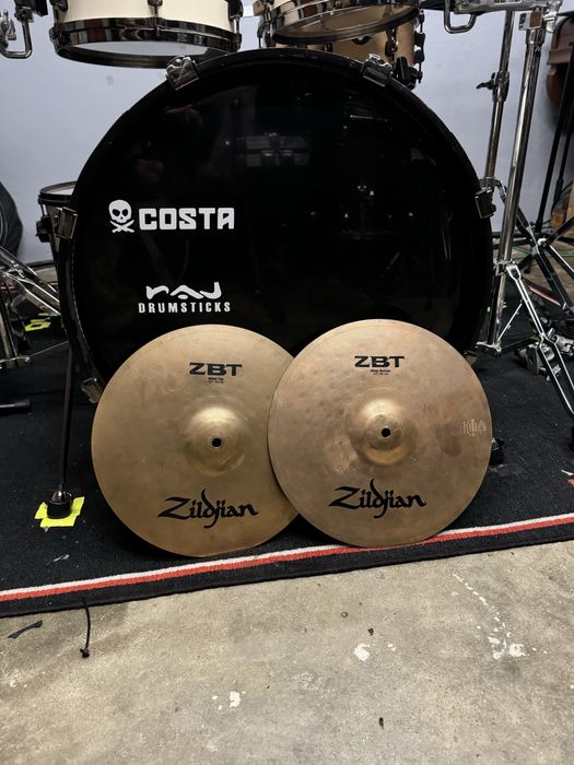 Pratos bateria Sabian, meinl, zildjian