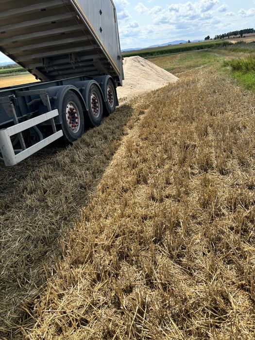 Usługi  transportowe  wywrotką 27 ton, prace ziemne
