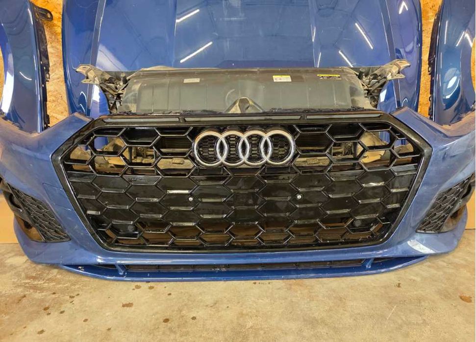 AUDI A5 8W LIFT S-LINE повний передок: бампер, капот, фари, радіатори