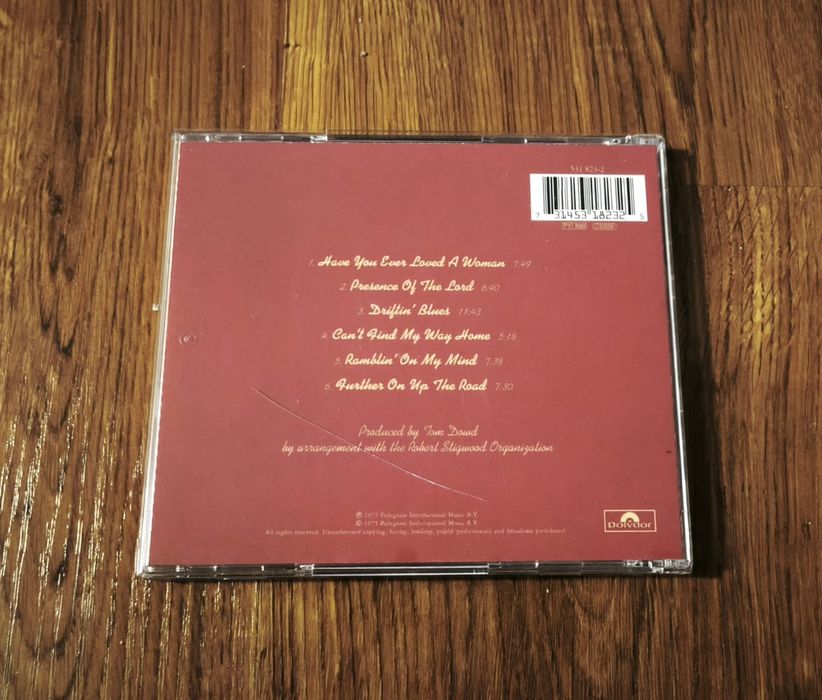 Eric Clapton E.C. was here CD live
