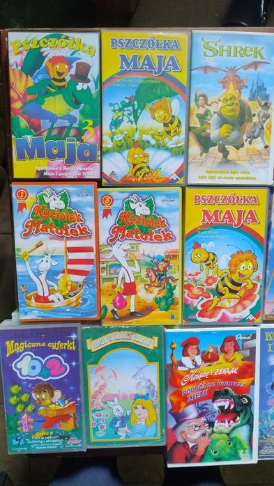 Kasety wideo VHS