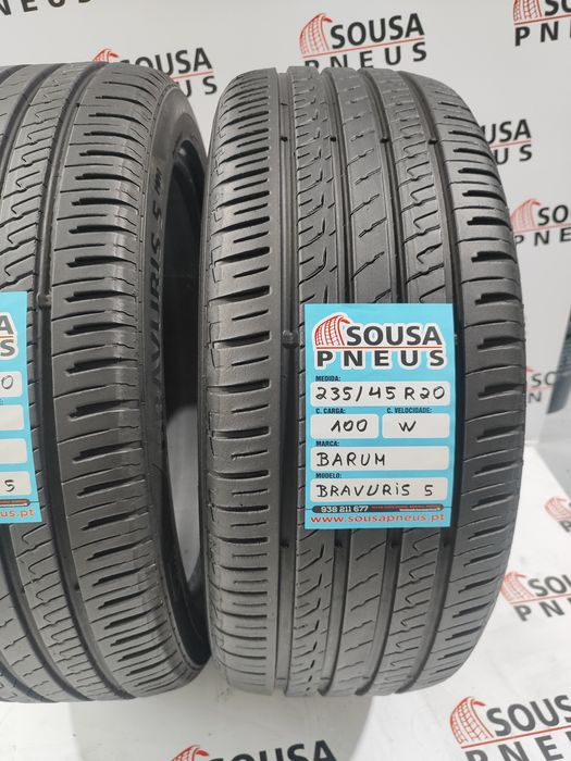 2 pneus semi novos 235-45R20 - Oferta da entrega