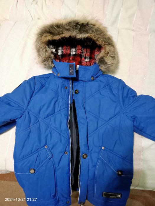 Куртка зимова для хлопчика 128 см. Lenne.