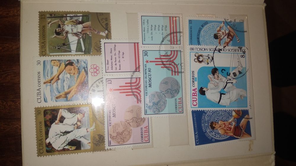 Колекційні марки 76-82 років. СССР, Cuba correos (Спорт, тварини) 41 ш