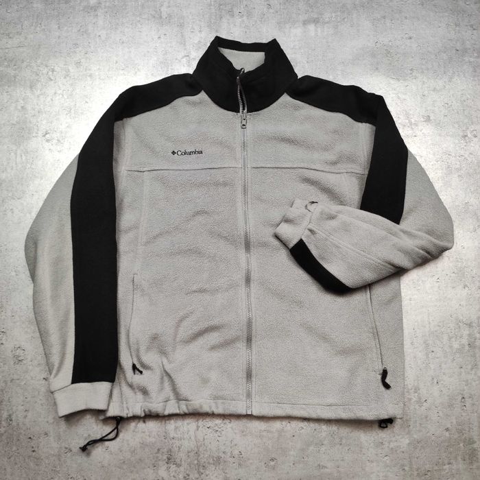 MĘSKA Bluza PREMIUM Suwak Ocieplona Thermal Polar Fleece Columbia Haft