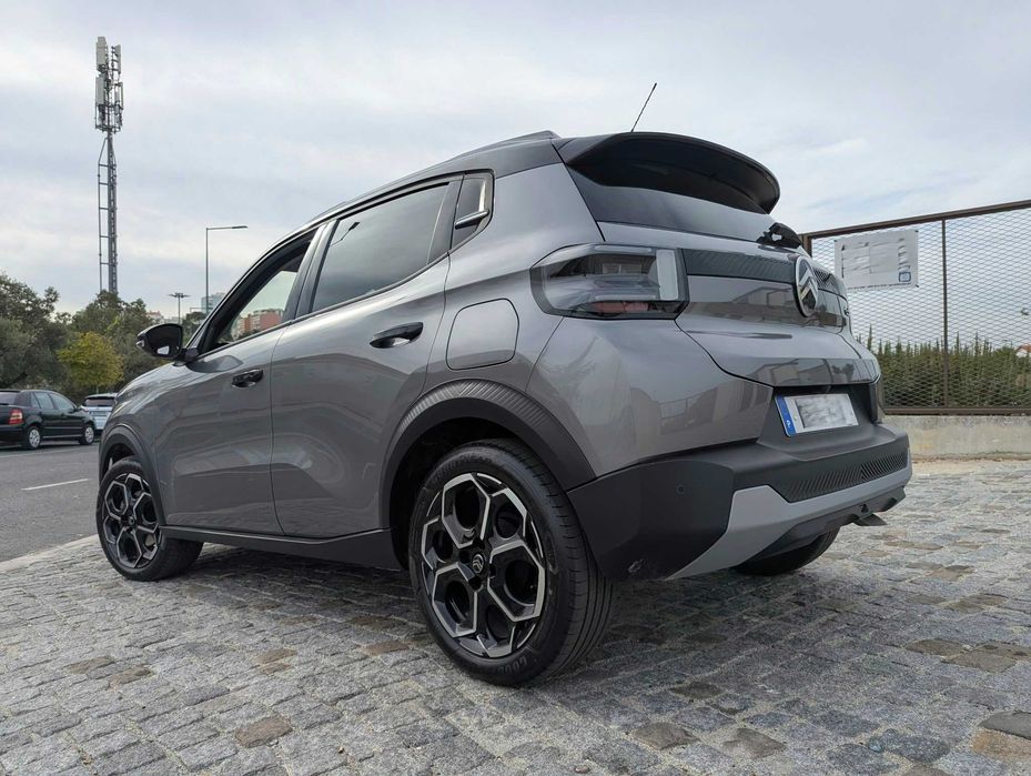 Citroën C3 Turbo MAX 2025 Gasolina Cinza Completo 1 ano de uso 8.000km
