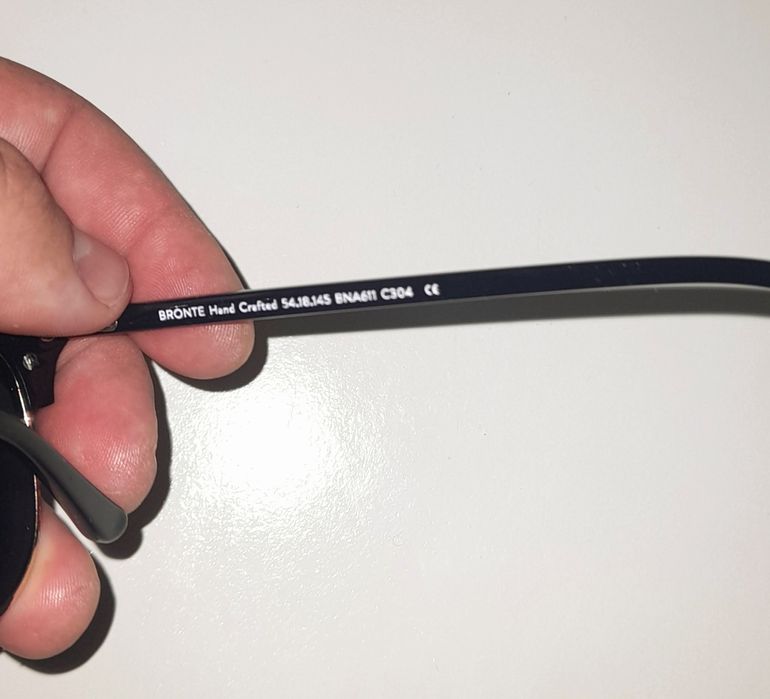 Óculos de sol de marca, com grau de 1 para ver a longe