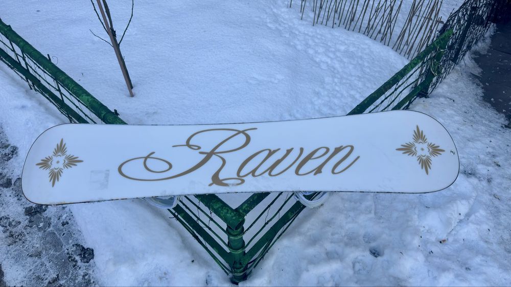 Komplet Snowboard Damski/Młodzieżowy Raven Pearl 142cm + Buty 37.5