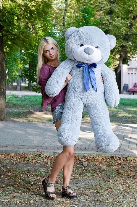 Великий плюшевий ведмедик Рафаель 120 РОЗПРОДАЖ!
