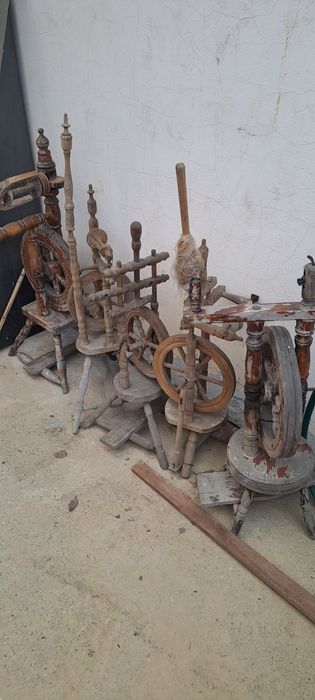 Kołowrotek wrzeciono stan dobry do wyboru 4 sztuki