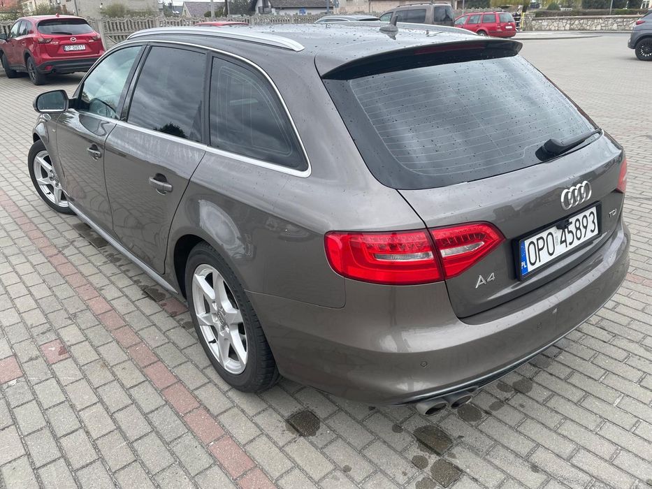 Audi A4 B8 lift SLINE 2.0TDI 150KM manual 2014 rok