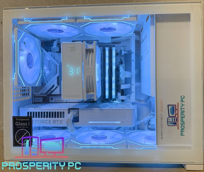 Білий ПК для Full HD та QHD гарантія 24 міс.