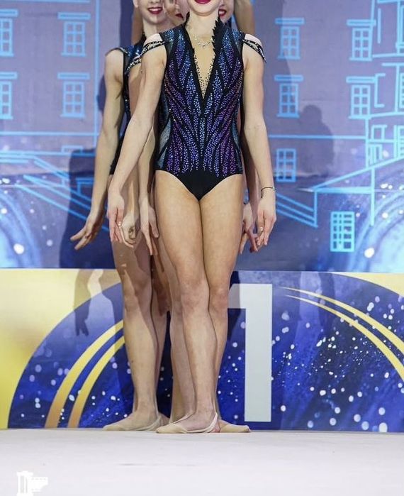 Купальник для художественной гимнастики р.150-160