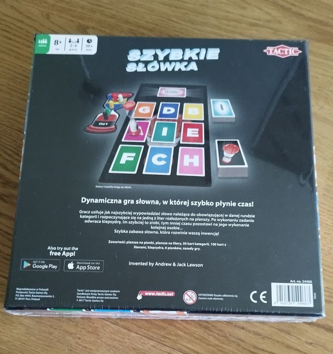 Gra Szybkie słówka nowa w folii