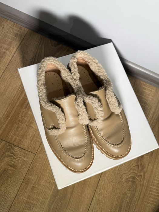 зимові лофери/броги/лоферы