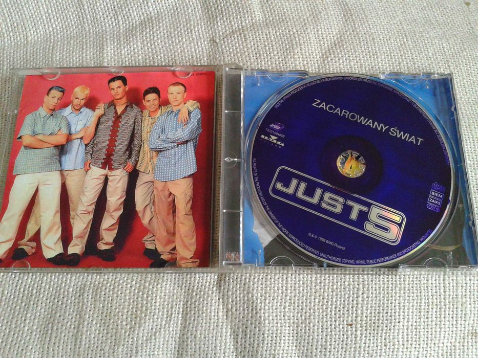 WEST.CD、DVD Just 5 – Zaczarowany Świat CD Warszawa Bielany • OLX.pl
