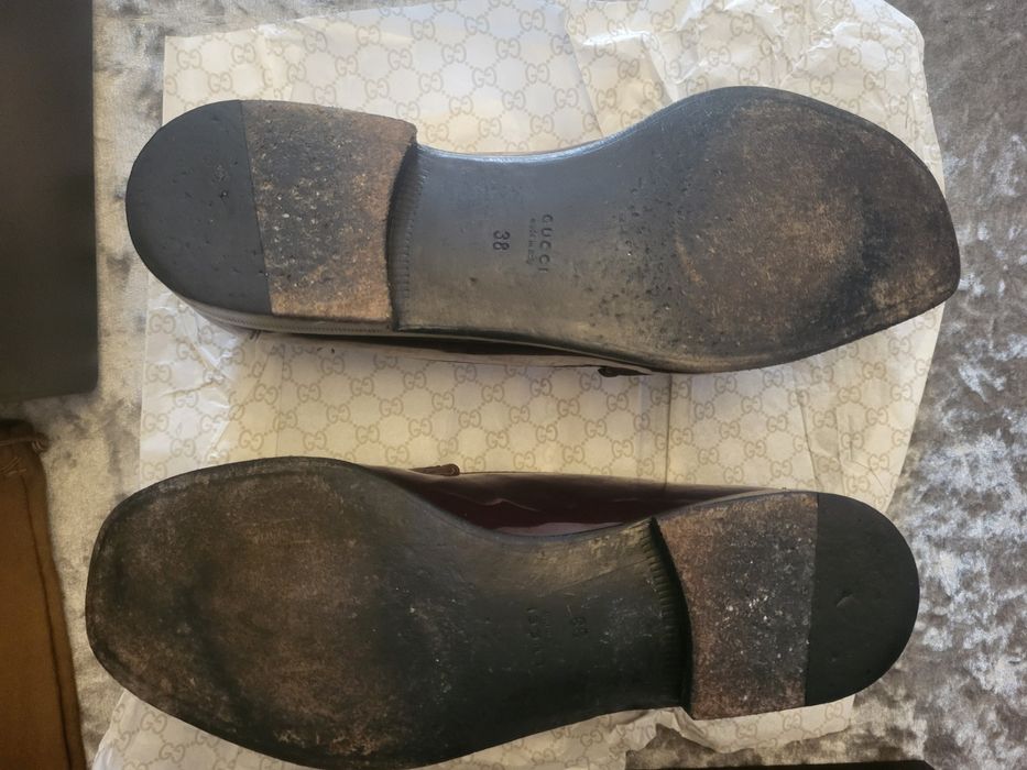 Sapatos genuínos Gucci