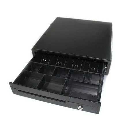 Gaveta de Dinheiro  41x41x13cm  cor preto novas na caixa