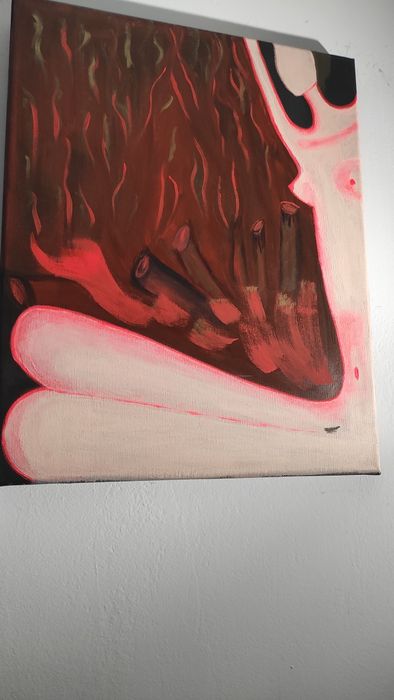 Akt abstrakcyjny ,kobiecy nowoczesny