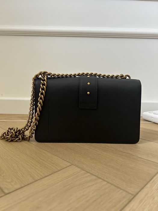 Oryginalna Torebka Pinko classic icon simply 16 czarna