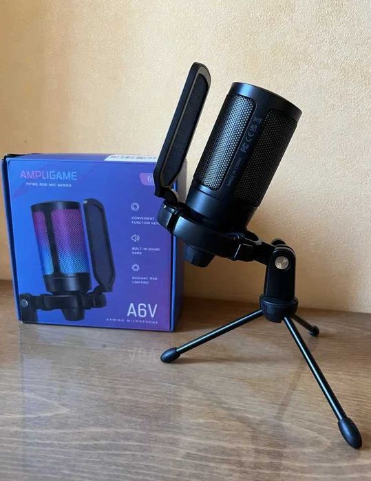 Ігровий Мікрофон Fifine AmpliGame A6V