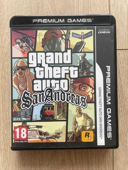 GTA San Andreas PC Premium Games Cenega – pudełkowe wydanie