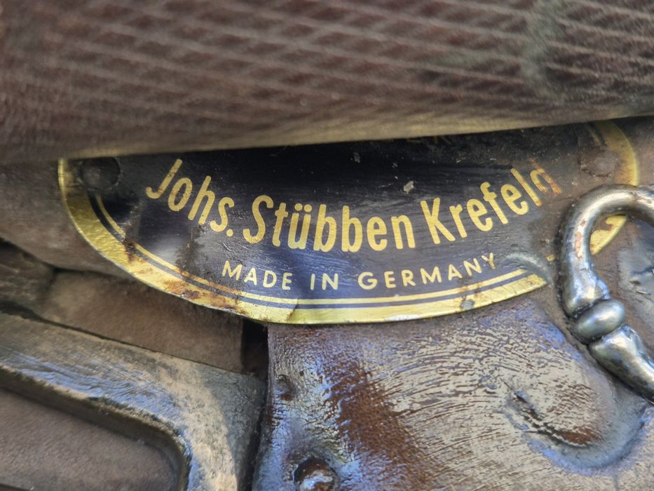 Siodło Stübben Krefeld 17,5" – klasyczne skórzane siodło