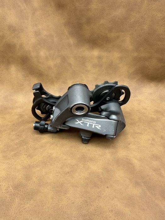 Retro przerzutka tylna Shimano XTR RD-M952 szara eminencja