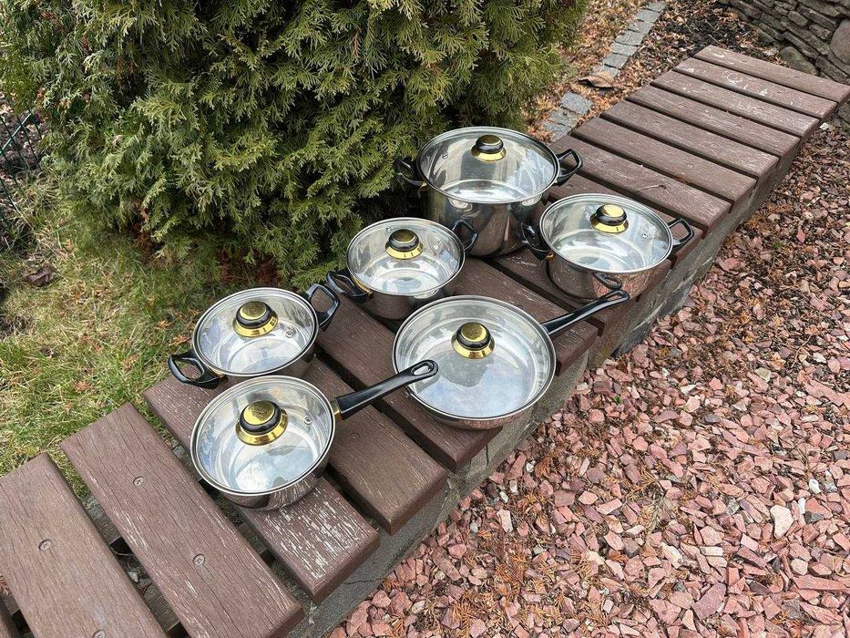 ‼️ Набор кухонных посуды. Набор каструль (кастрюли, ковшык, сковорода)