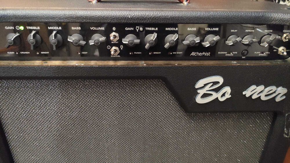 ВІДЕО Bogner alchemist G Ламповий підсилювач Комбо Ламповый усилитель