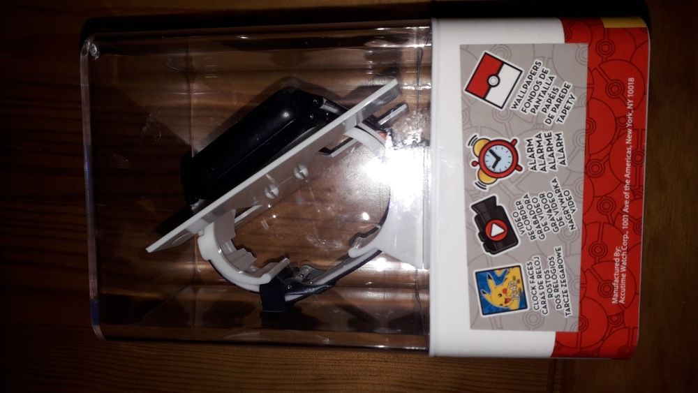 Relogio pokemon interativo selado novo