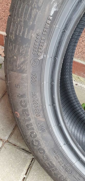 Opony Continental ContiEcoContatct 5 185/55/15  H XL 4szt nowe