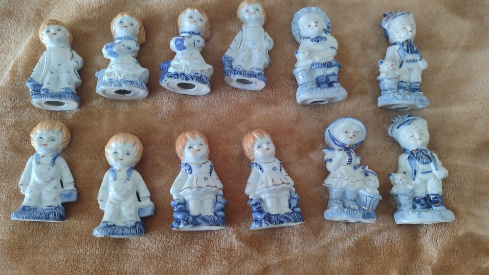 Bonecos de porcelana