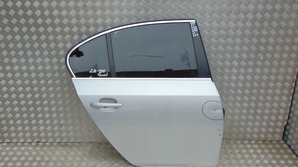 bmw e60 drzwi prawe tylne tył przód titansilber