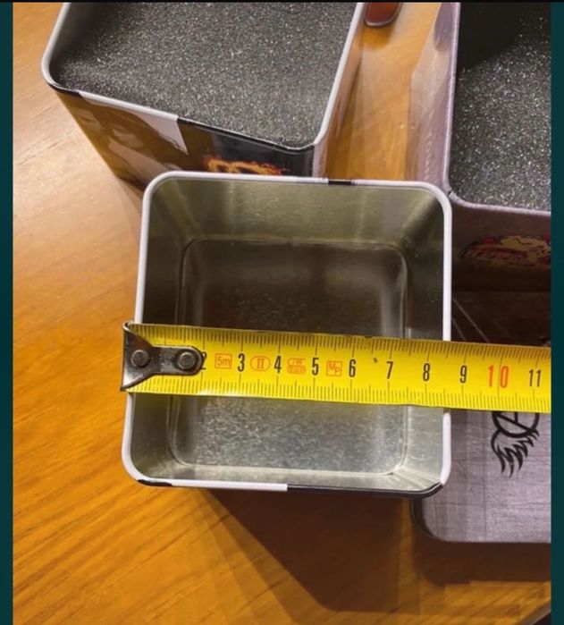 Caixas metálicas guarda joias