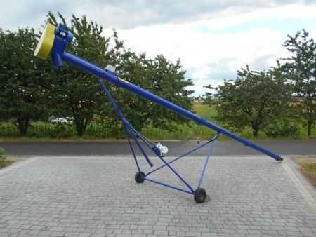 Винтовой конвейер, шнек, загрузчик, погрузчик шнековый 159х6000х220В