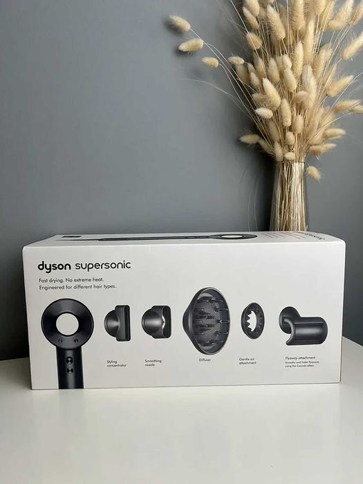 Фен Dyson supersonic HD08 (Black/Nickel). Новий