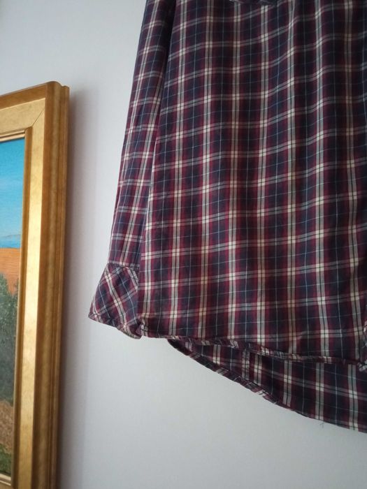 Koszula w kratę z długim rękawem jesienna drwal casual Reserved S M