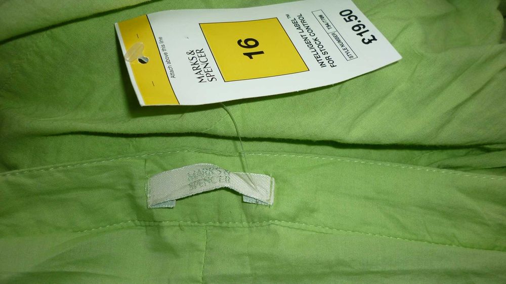 Marks & Spencer- wiosenna bawełniana spódnica  r;44