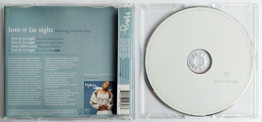 CDs Mary J. Blige Love 1st Sight 2003r