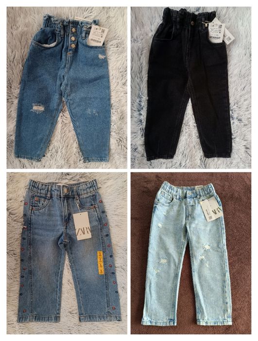 Джинси для дівчаток Zara