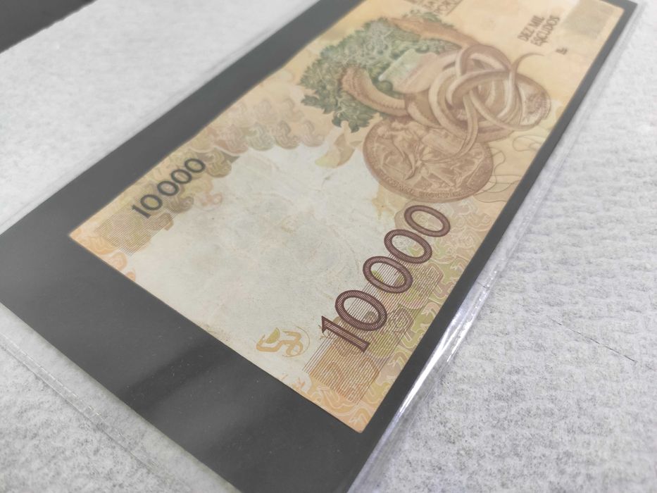 Nota 10000$ Egas Moniz 1989