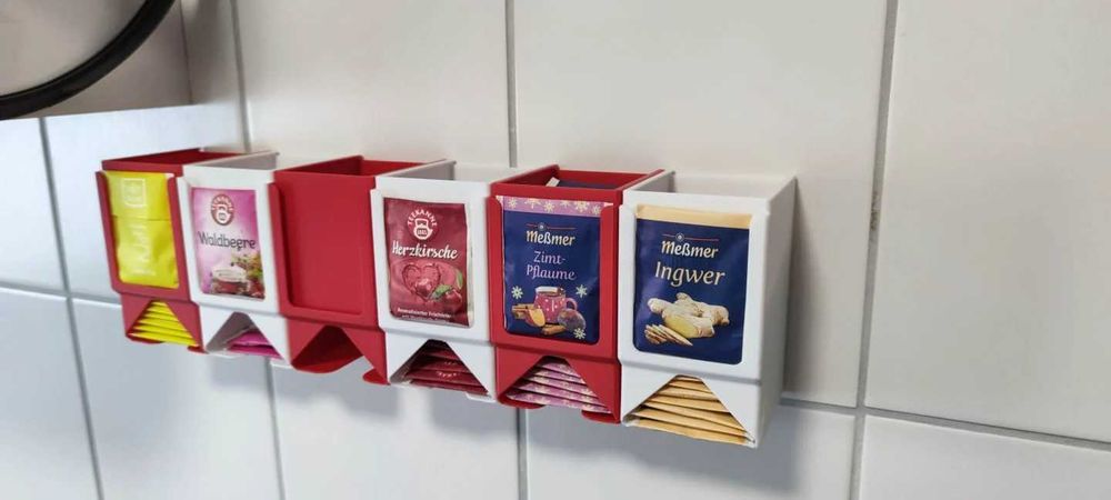 Настенный дозатор для чайных пакетиков