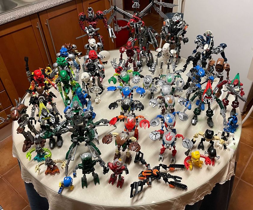 Bionicles 1ª, 2ª e 3ª geração