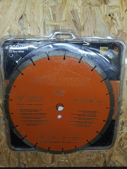 Tarcza diamentowa segment Evolution 300mm PREMIUM